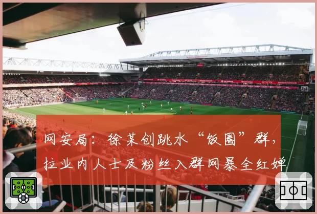 网安局:徐某创跳水“饭圈”群,拉业内人士及粉丝入群网暴全红婵