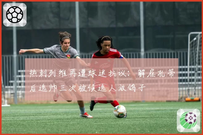 热刺列维再遭球迷抗议:解雇孔蒂后选帅三次被候选人放鸽子
