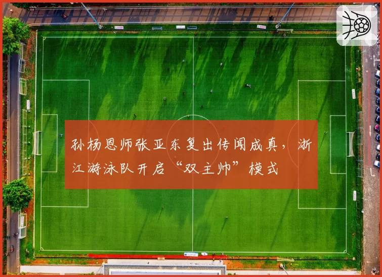 孙杨恩师张亚东复出传闻成真,浙江游泳队开启“双主帅”模式